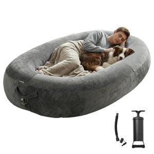 Advwin Human Dog Bed Inflatable Human Dog Bed