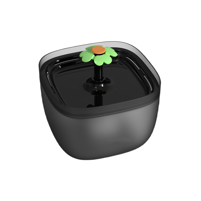 Yes4pets 2l Automatic Electric Pet Water Fountain Black