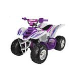 Yamaha Kids/Children 12V Electric Raptor ATV Ride On Girls Toy - Purple 3y+