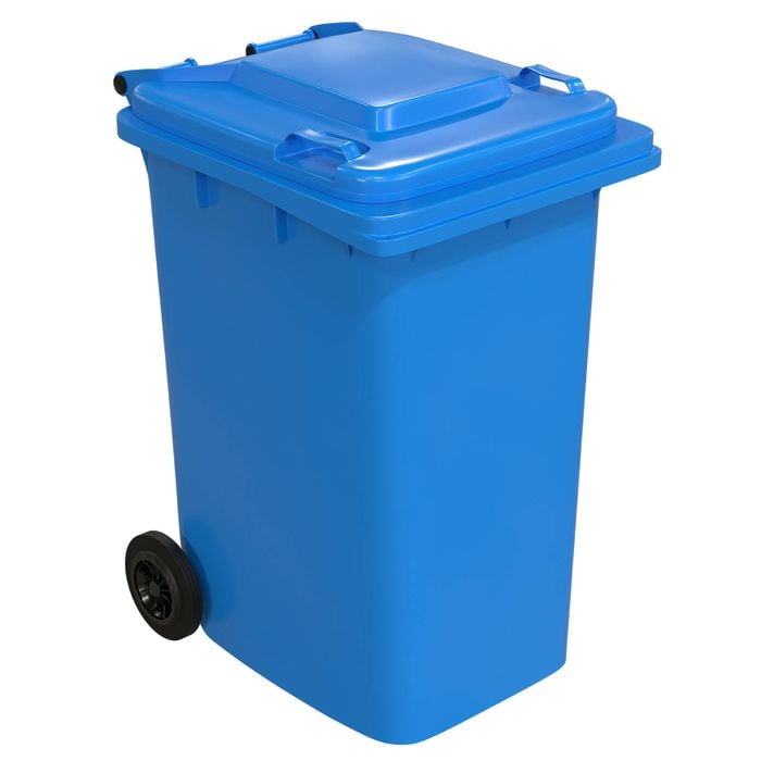 Handy 240L Light Blue Wheelie Bin