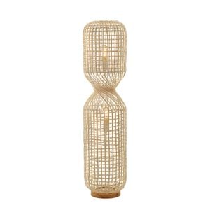 Lexi Lighting Twirla Rattan Floor Lamp - Large