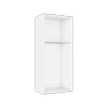 Lugna 2048 x 900 x 580mm White Cabinet Shell