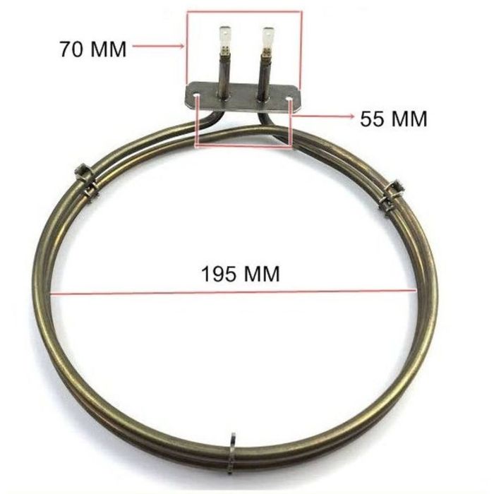 Oven Fan Forced Heating Element 0122004574, suits Electrolux, Westinghouse
