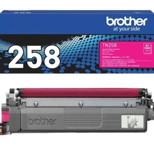 Brother TN-258M Magenta Toner Cartridge for Brother Printers