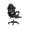 Oikiture Massage Gaming Office Chair Recliner Black