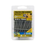 Zenith 10 - 8 x 75mm Treated Pine Countersunk Head Screws - 50 Pack