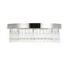 Telbix Chrome/Clear Andela Round Led Oyster