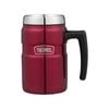 Thermos Stainless King S/steel Vacuum Insulated Camping Mug Red 470ml