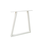 RapidHome 732 x 700 x 60mm White La Paz Steel Tube Table Leg