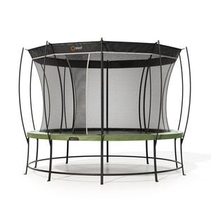 Vuly Ultra 2 Pro Large 14ft Trampoline with Enclosure - Round Kids Trampolines Bundle With Shade Cover Pro