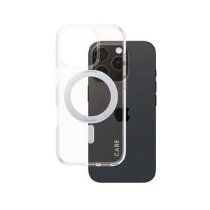 PanzerGlass CARE MagSafe Case w/ Kickstand For Apple iPhone 16 Pro Silver