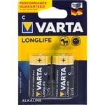 Varta C Alkaline Batteries 2pk