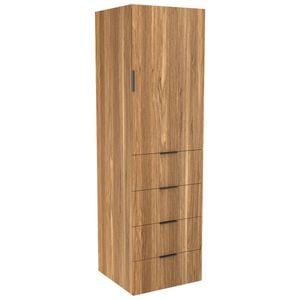 Lugna 2048 x 600 x 580mm Cove Hanging 4 Drawers Right Hinged Door Storage Cabinet
