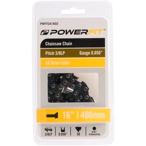 PowerFit 16" 3/8"LP 56DL 0.050" Gauge Chainsaw Chain