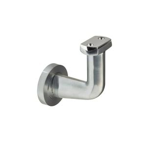 Windsor Brass 54mm Brushed Nickel Rose Windsor Bannister Bracket
