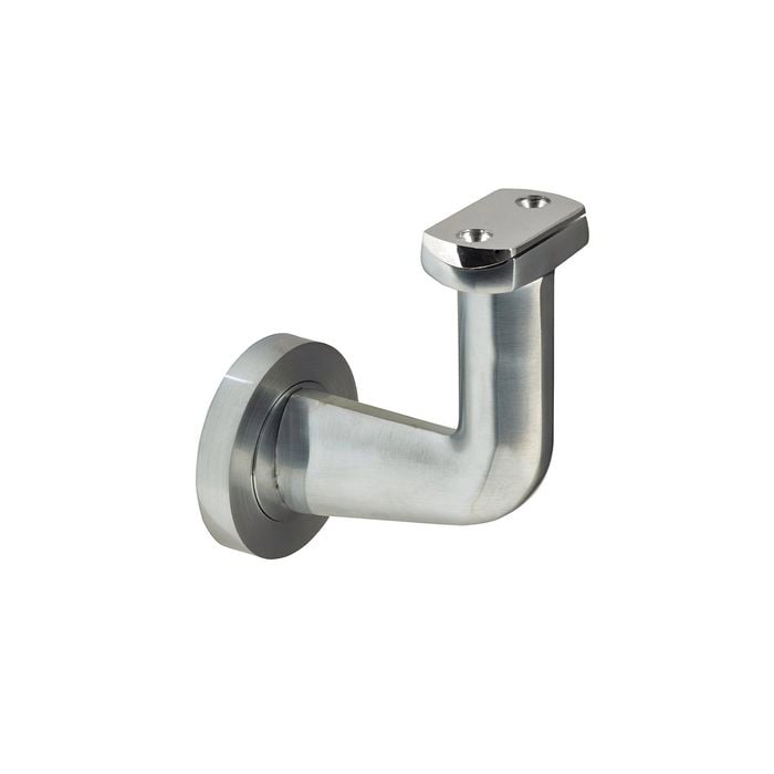 Windsor Brass 54mm Brushed Nickel Rose Windsor Bannister Bracket