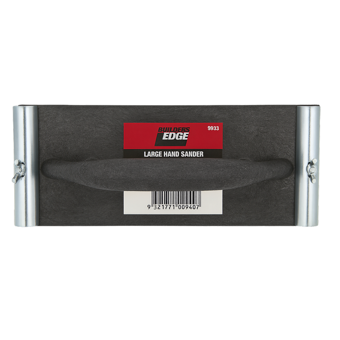 Builders Edge Large Hand Sander Plaster Tool