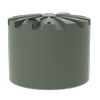 Melro Tanks 50000L Round Poly Water Tank - Rivergum