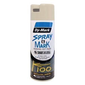 Dy-Mark 350g Cream Spray and Mark Spray Paint