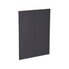 Kaboodle 900mm Alpine Grey Fig Medium Pantry Doors - 2 Pack