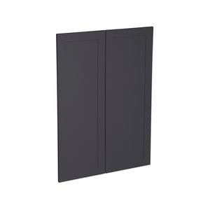 Kaboodle 900mm Alpine Grey Fig Medium Pantry Doors - 2 Pack