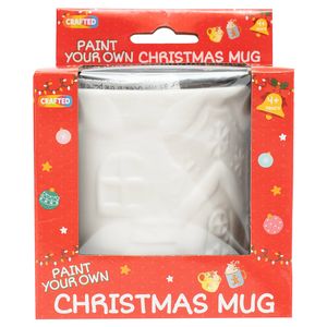 Crafted Paint Your Own Christmas Mug