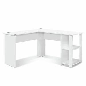 Artiss White L-Shaped Office Computer Desk