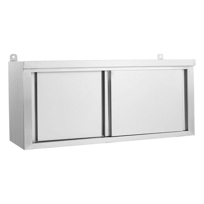 Modular Systems Stainless Steel Wall Cabinet - 1500mm W x 380mm D x 600mm H