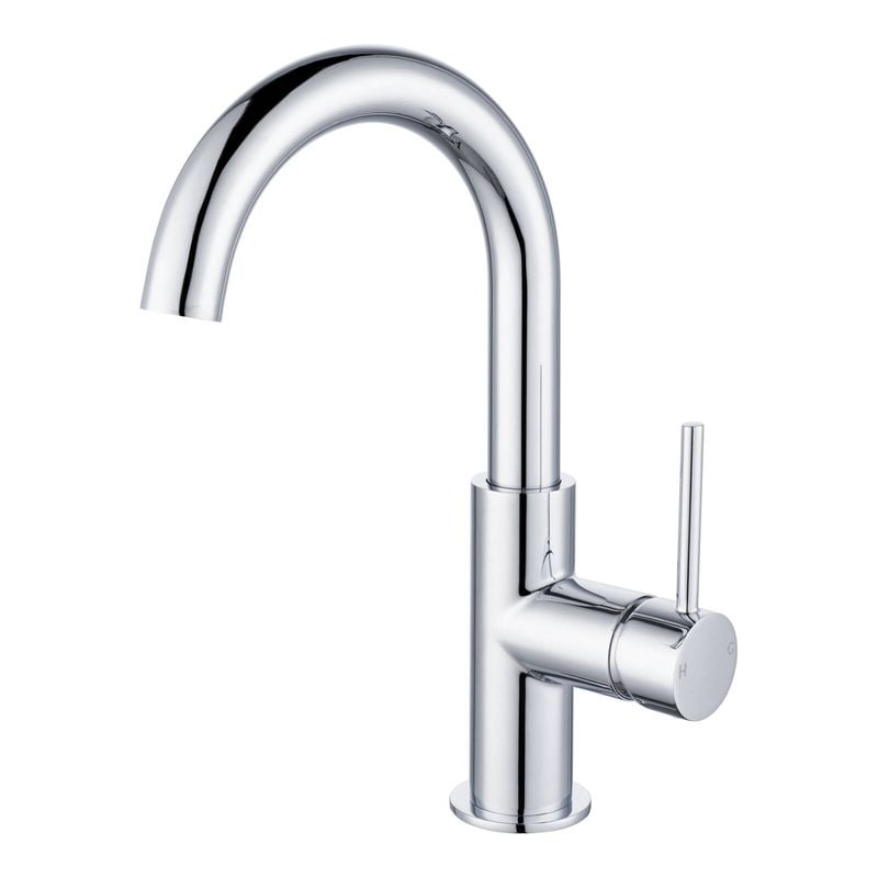 Mondella Resonance 25mm Chrome Side Lever Swivel Basin Mixer WELS 5 Star 6L/min