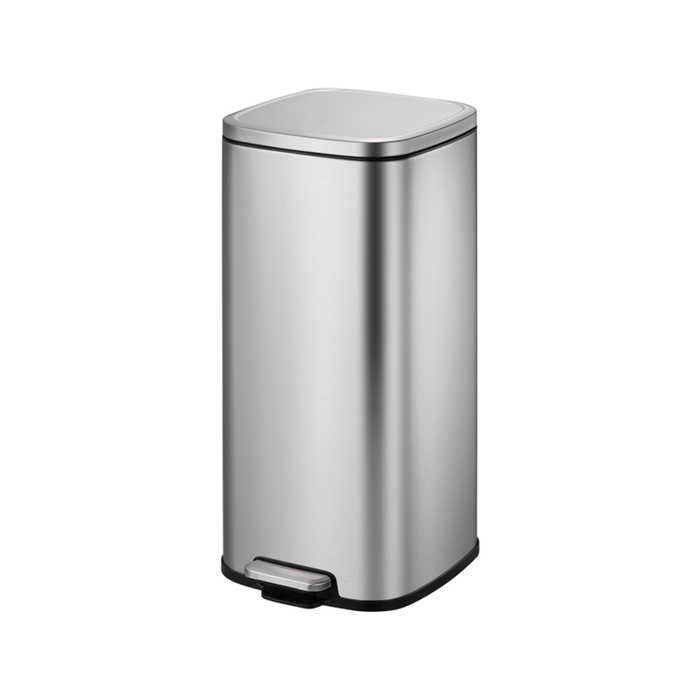 Eko 30L Brushed Stainless Steel Pedal bin