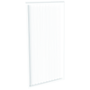 ProtectorAl 300-1000W X 1001-2000H Pearl White Aluminium Welded Slat Panel Vertical 9mm Gap