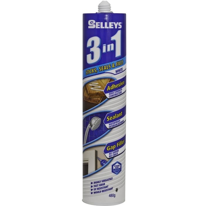 Selleys 480g 3 In 1 Silicone Sealant