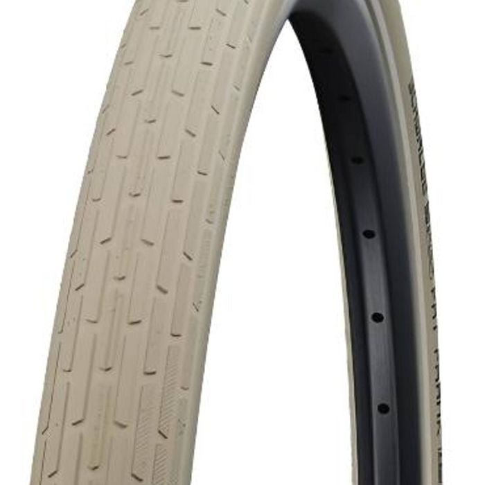 Schwalbe Fat Frank 700x 50c Kevlar Guard Creme Reflective Sidewall Tyre