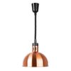 Apuro Retractable Dome Heat Lamp Shade Copper Finish - Heat Lamps (DY460-A)