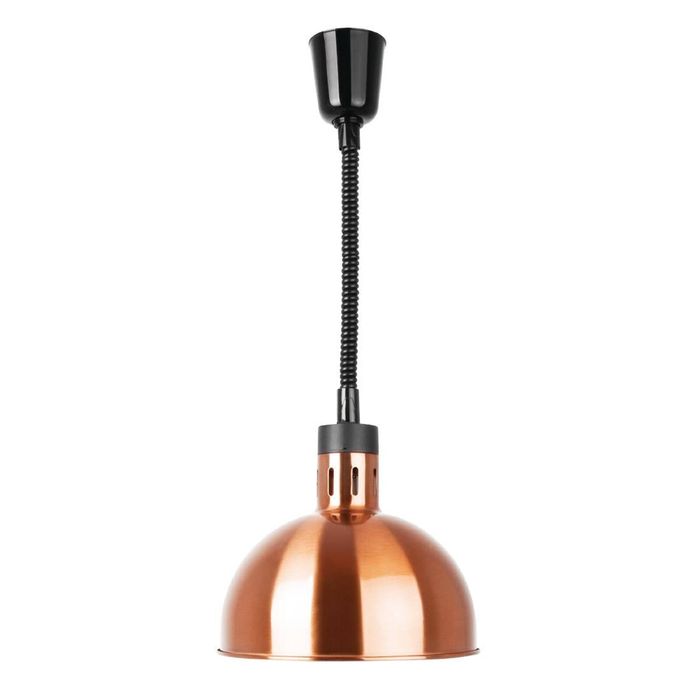 Apuro Retractable Dome Heat Lamp Shade Copper Finish - Heat Lamps (DY460-A)