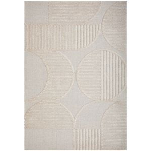 The Rug Connection Skye Leo Beige 330x240cm - Extra Large Pet Friendly Indoor Floor Rug