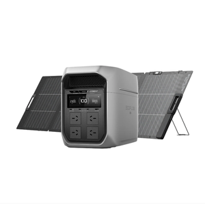 EcoFlow Delta 3 Max Plus with one 220W Solar Panel