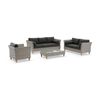Carolina 3+2+1 Seater Outdoor Wicker Lounge Setting With Coffee Table - Harper