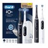 Oral-B iO 6 Dual Handle Electric Toothbrush Pack - Black & White