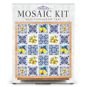 Mandala Art Mediterranean Tray Mosaic Craft Kit