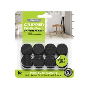 Slipstick 25mm 1" Round Gripper Floor Protection Pads