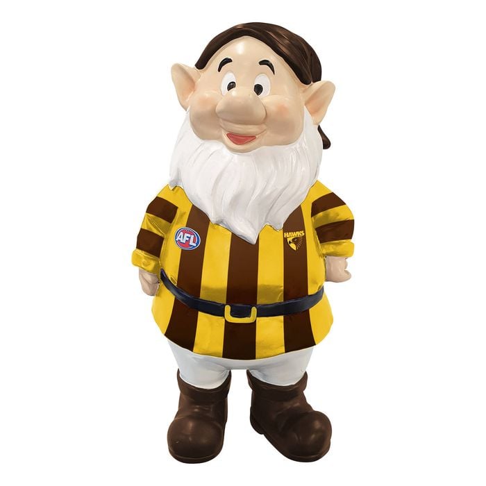 AFL 26cm Hawthorn Polyresin Gnome - Single