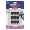 Permastik 300g Small Matte Black Square Hooks - 9 Pack