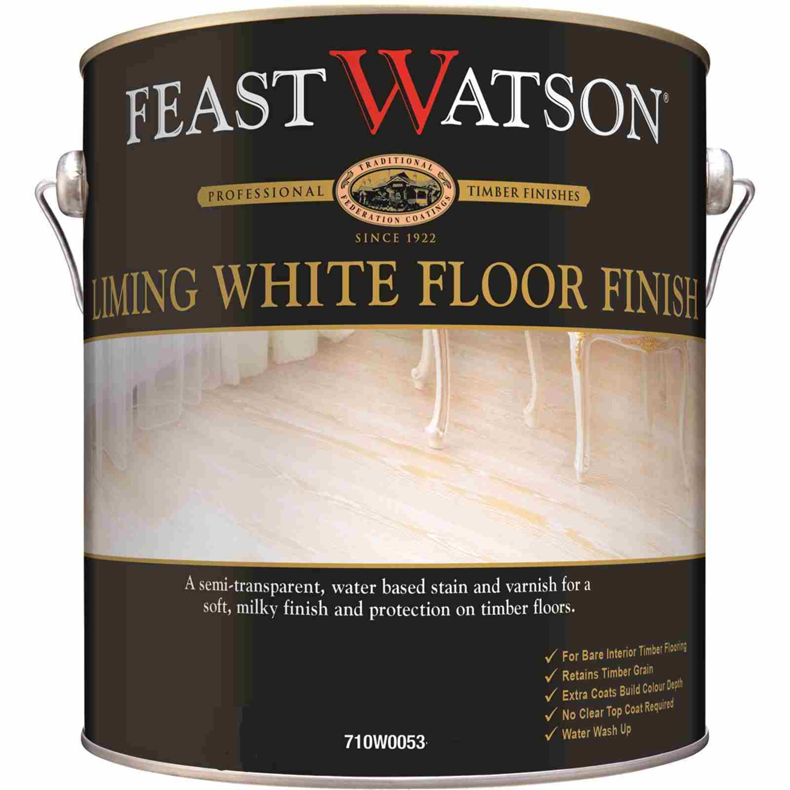 Feast Watson 10L Liming White Floor Finish product image
