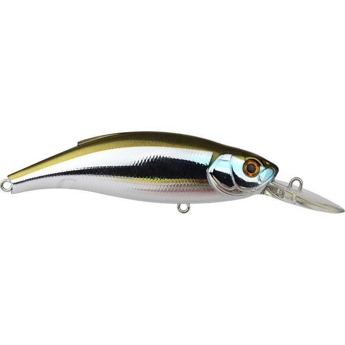 Atomic Hardz Shiner 85 Mid Hard Body Fishing Lure Silver Wolf