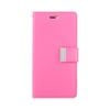 Goospery Rich Diary case for iPhone 14 - Hot Pink