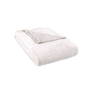 Jason  Single Bed 160x210cm Super Soft Melange 320 GSM Soft Plush Blanket Linen