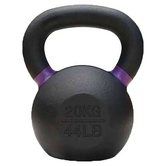 Premium Cast Iron Kettlebell Weightlift Home Gym Workout Exercise 20kg