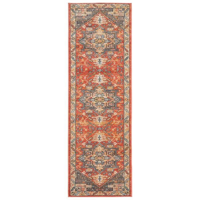 Heritage 850 Terracotta 300x80cm Rug