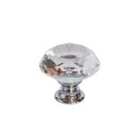 Taskmaster 30mm Crystal Cabinet Knob - 30mm